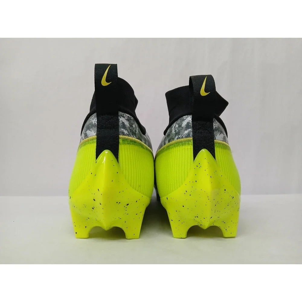 Nike Mens Vapor Edge Pro 360 2 Football Cleat FB8443-703 Volt Black Grey Sz 11.5